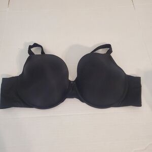 Torrid Curve Perfect Coverage Lightly Lined Smooth Bra Black Size 50B
